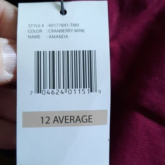 Gloria Vanderbilt NWT Amanda Classic Fit Tapered Jeans Size 12 - Picture 10 of 10